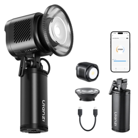 Ulanzi LC60 (L155) - lampa LED COB 3w1, błyskowa, światło ciągłe i efekty